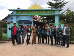 Mahasiswa KKN Unila Inisiatif Bangun Perpustakaan Kecamatan di Rawajitu Utara