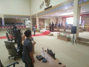DPRD Mesuji Gelar Paripurna Penyampaian Perubahan Nama-nama Panlih Calon Wakil Bupati Masa Jabatan 2017-2022