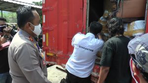 Kendaraan Vendor PT Pos Indonesia Dijadikan Alat Penyelundupan Daging Celeng