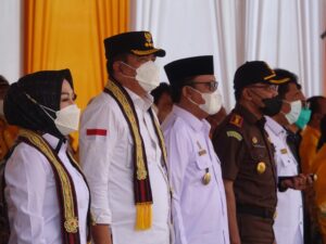 Bupati Musa Ahmad Dampingi Tim Penilai Lomba Desa dan Kelurahan Provinsi Lampung Tinjau Kecamatan Terusan Nunyai