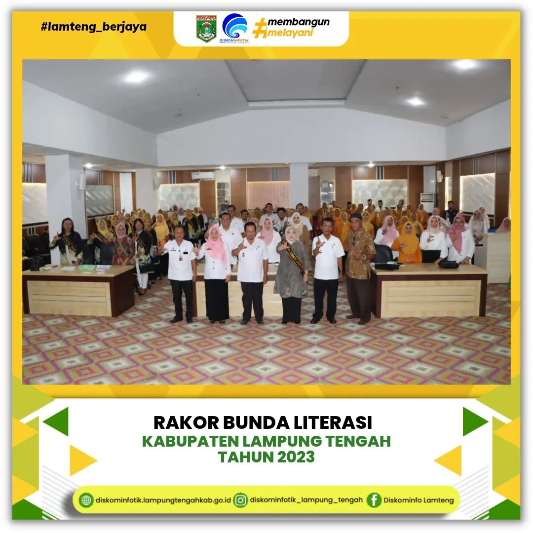 Pemkab Lamteng Gelar Rakor Literasi Tahun 2023