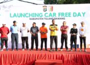 Launching Car Free Day di Tulang Bawang, AKBP James Mendapat Apresiasi dari Pj. Bupati