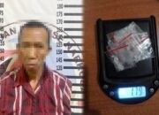 Nyambi Edarkan Narkotika, Petani Asal Gedung Aji Ditangkap Polres Tulang Bawang
