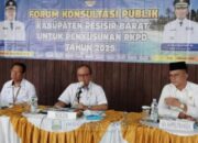 Zukri Amin Hadiri Forum Konsultasi Publik Tahun 2024 Untuk Penyusunan RKPD 2025