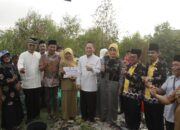 PJ Bupati Tulang Bawang Drs Qudrotul Ikhwan di Dampingi Team I Menghadiri Acara Launching Bedah Rumah BAZNAS di Kampung Dipasena Makmur