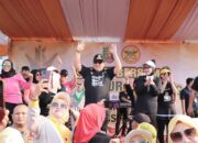 Gubernur Arinal Djunaidi Senam Bersama Masyarakat Lampung Utara