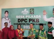 Winarti Daftar Bacalon Bupati di DPC PKB Tulangbawang