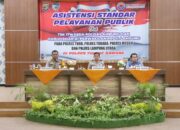 Optimalkan Yanlik, Polres Tulang Bawang Terima Asistensi Dari Itwasda Polda Lampung dan Ombudsman RI