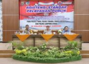 Optimalkan Yanlik, Polres Tulang Bawang Terima Asistensi Dari Itwasda Polda Lampung dan Ombudsman RI