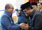 Wabup Lamteng Ardito Wijaya Hadiri Sertijab Pj. Gubernur Lampung