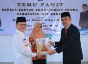Sekdakab Way Kanan Hadiri Temu Pamit Dilingkungan Kantor Kemenag