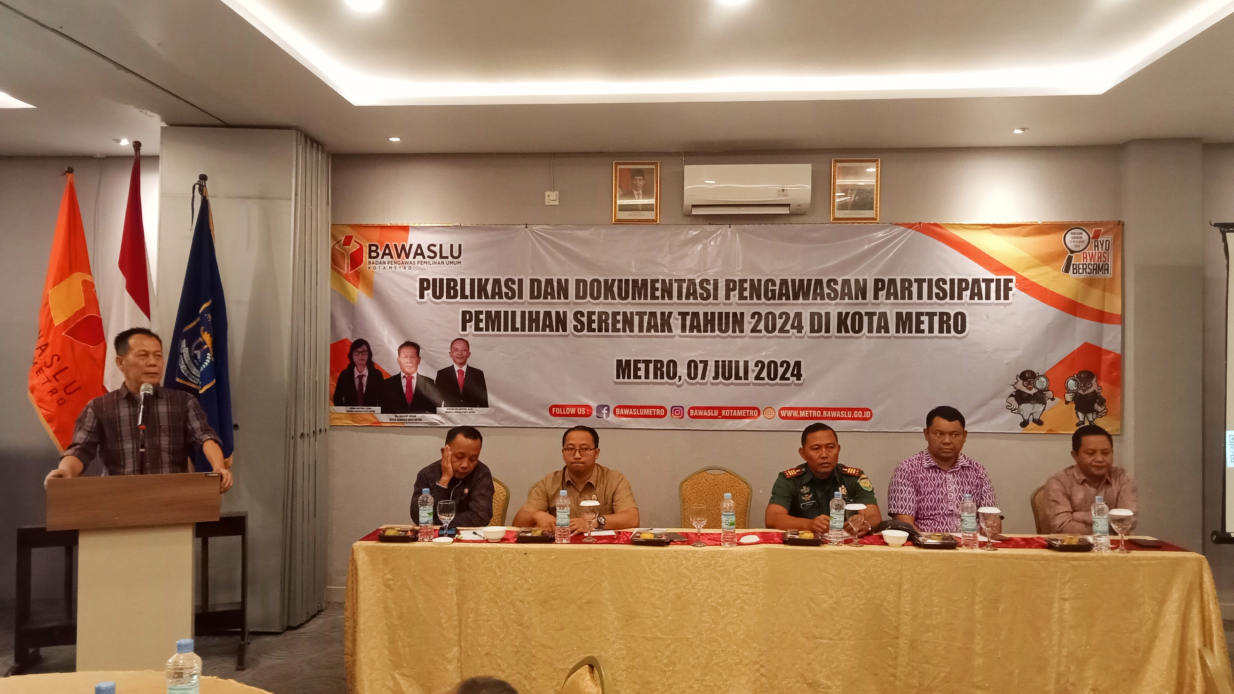 Jelang Pemilihan Serentak, Bawaslu Metro Minta Peran Aktif Jurnalis