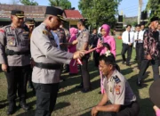 33 Porsonel Polres Way Kanan Naik Pangkat