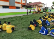 Polisi Adakan Binluh Saat MPLS di SMK YP 17 Baradatu
