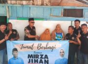 Brigade 5822 Chakra Trisula Sakti Bersama Tim Mirza-Jihan Gelar Jumat Berbagi
