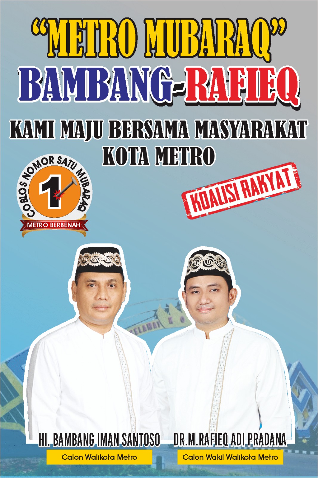 Jaga Kondusifitas Pilkada, Pendukung Mubaraq Diminta Tidak Terprovokasi