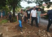 Warga Iringmulyo Gotong-royong Benahi Infrastruktur Jalan Pala