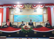 Wabup Pesibar Hadiri Paripurna Pengucapan Sumpah Janji Pimpinan DPRD Masa Jabatan 2024-2029