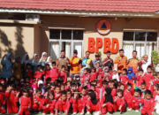 Edukasi Kebencanaan Di Usia Dini, BPBD Way Kanan Kenalkan Alat dan Tindakan Penyelamatan