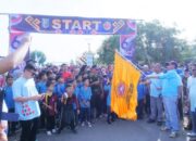 Wabup Ali Rahman Lepas Peserta Jalan Sehat Dalam Rangka BBKT Ke-64 Tingkat Kabupaten Way Kanan