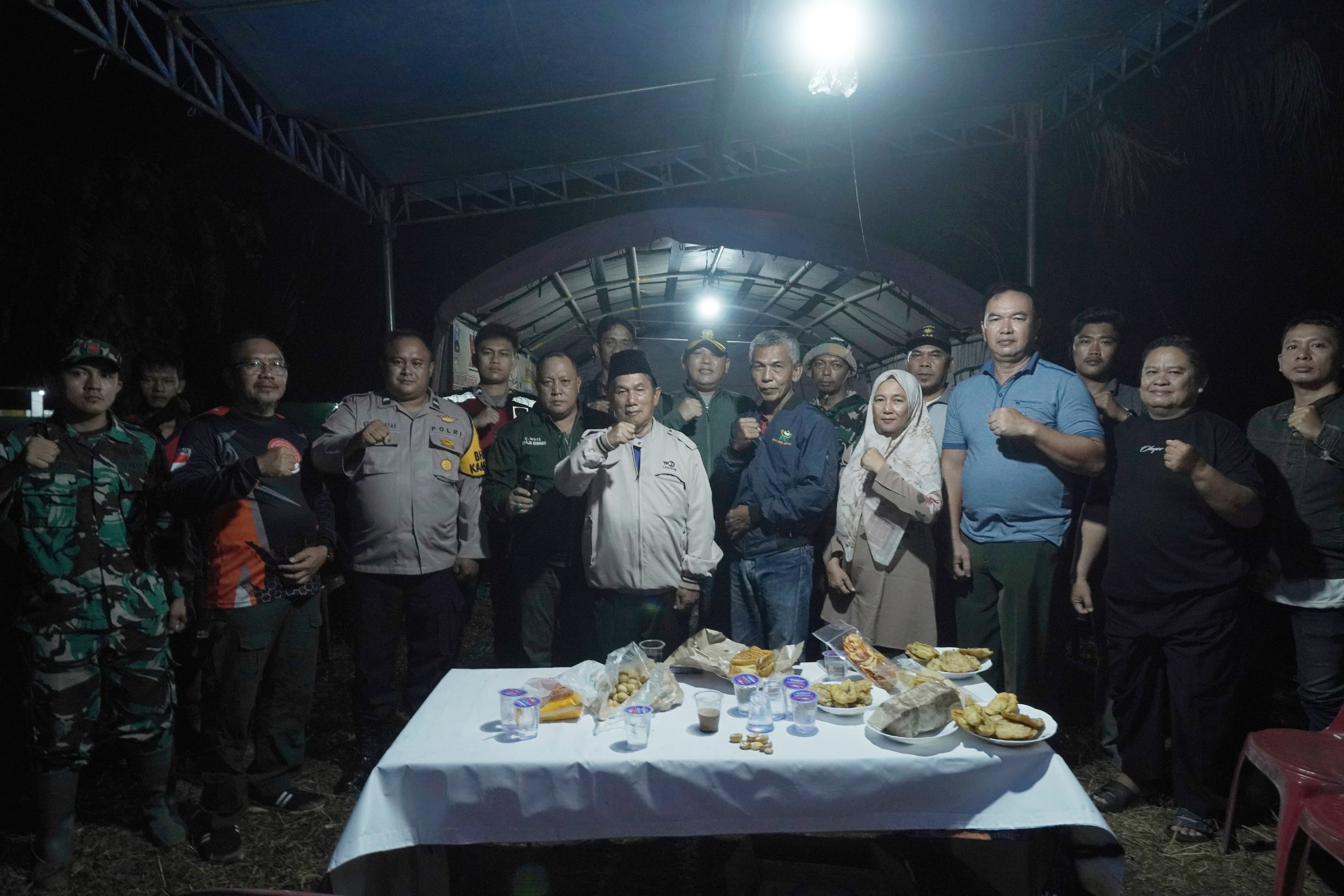 Zulqoini Syarif Tinjau Posko Penanganan Konflik Satwa Liar di Krui Selatan 