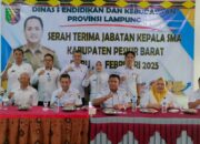 SMA Negeri 1 Krui Gelar Sertijab Kepala Sekolah