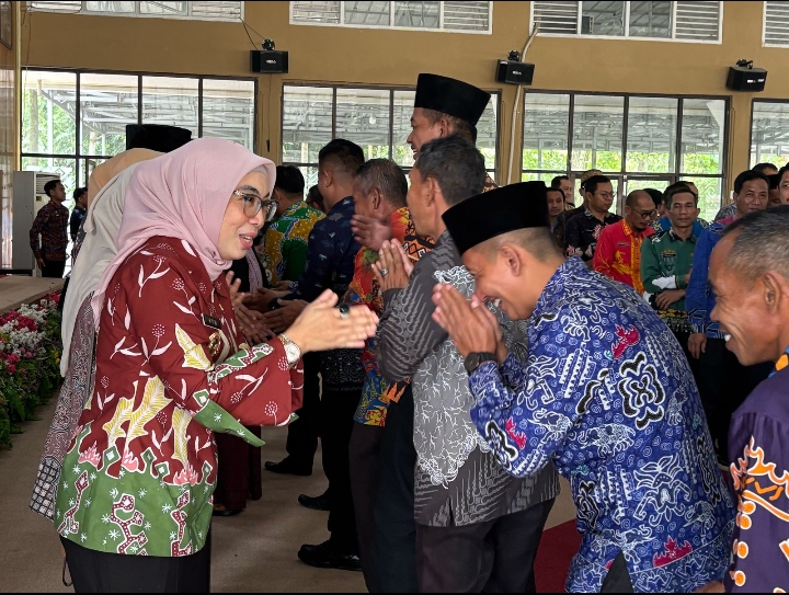 Pemkab Way Kanan Gelar Halal Bihalal di Hari Raya Idul Fitri 1446 H