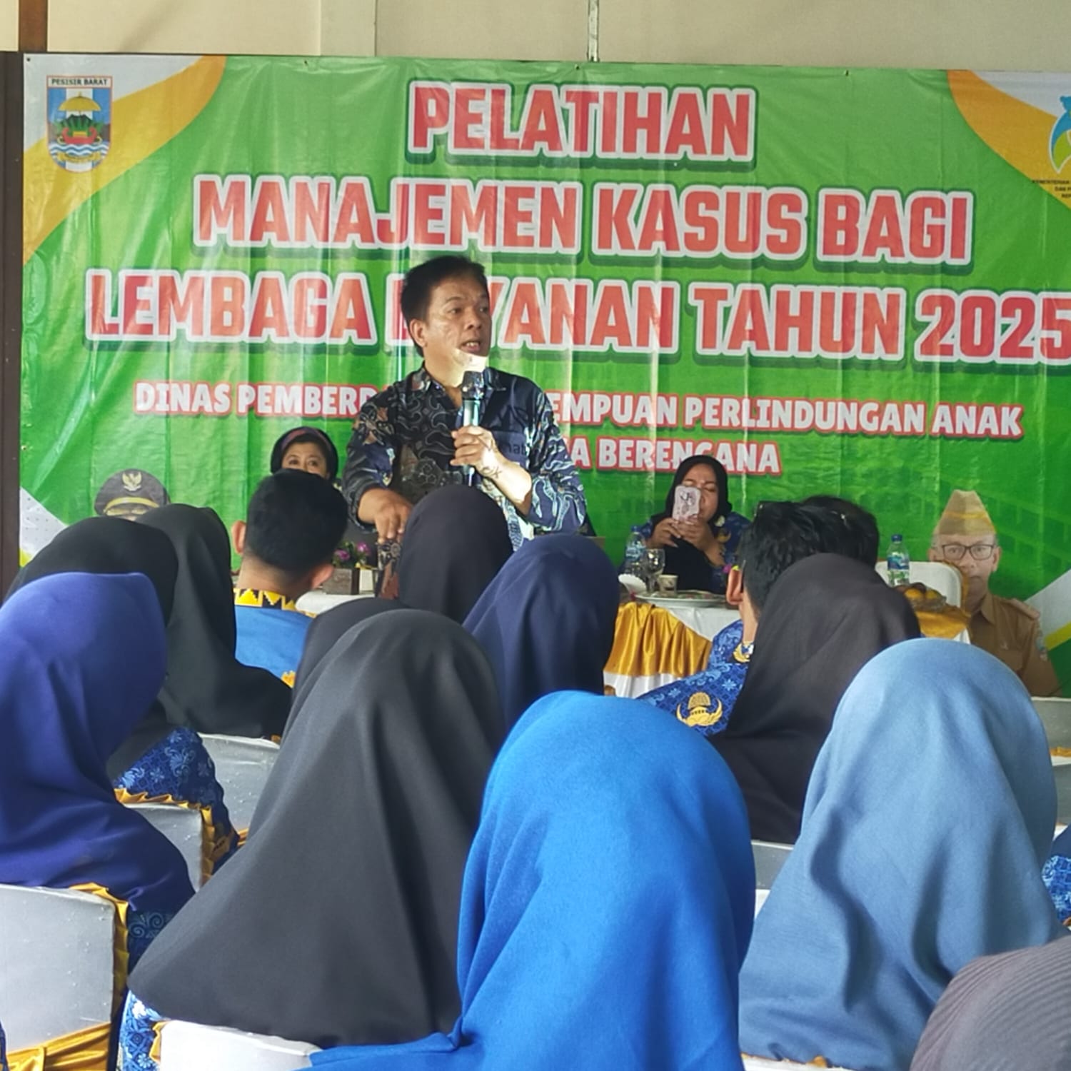 Hari Kedua DP3AKB Pesisir Barat Adakan Pelatihan Manajemen Kasus TPPK-SP