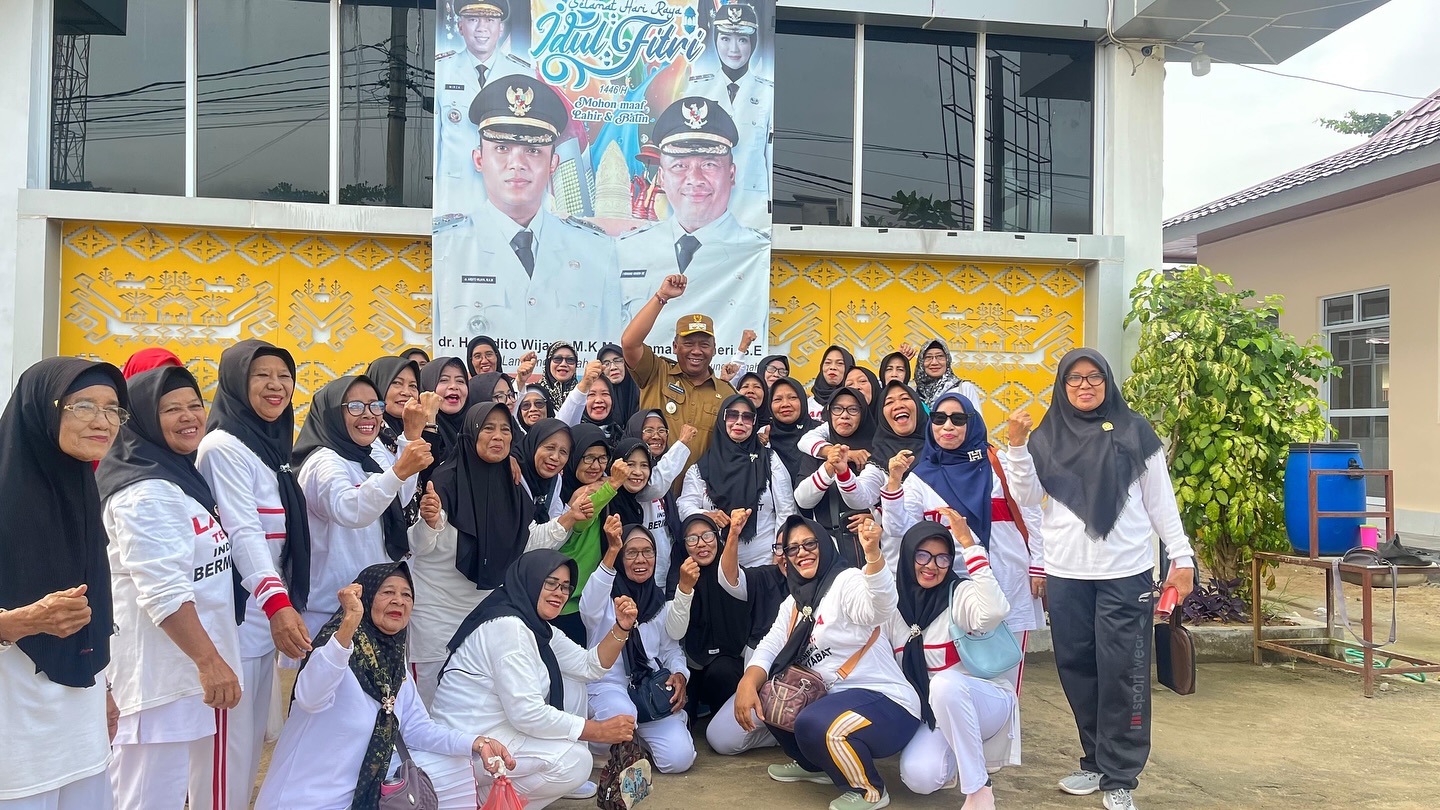 Wakil Bupati Lamteng Kunker ke Puskesmas Kecamatan Kota Gajah
