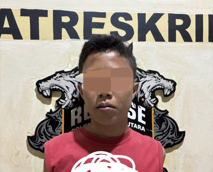 Satreskrim Polres Lampura Amankan Terduga Pelaku Pencabulan Anak Dibawah Umur