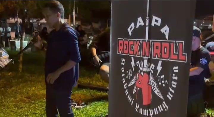 PWI Dukung Kobum Musician On The Street Papa Rock n Roll Kotabumi 