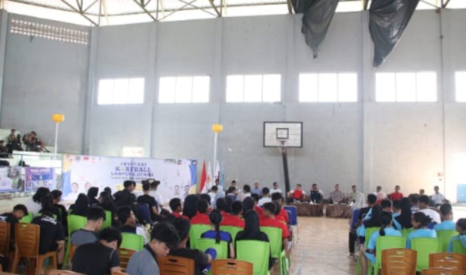 Cetak Bibit Unggul Menuju Porprov 2026, Korfball Lampura Resmi Dibuka 
