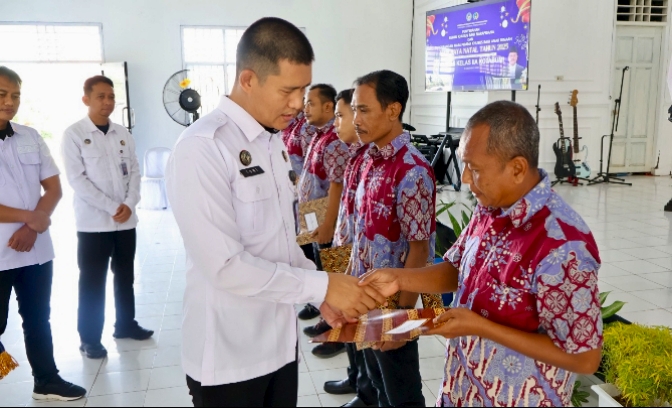 6 Warga Binaan Lapas Kelas IIA Kotabumi Terima Remisi Khusus Natal Tahun 2025