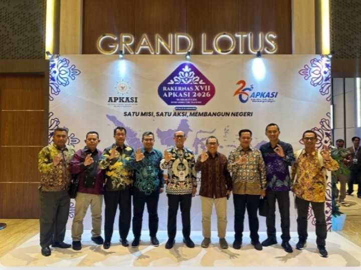 Bupati OKU Hadiri Rakernas APKASI di Batam