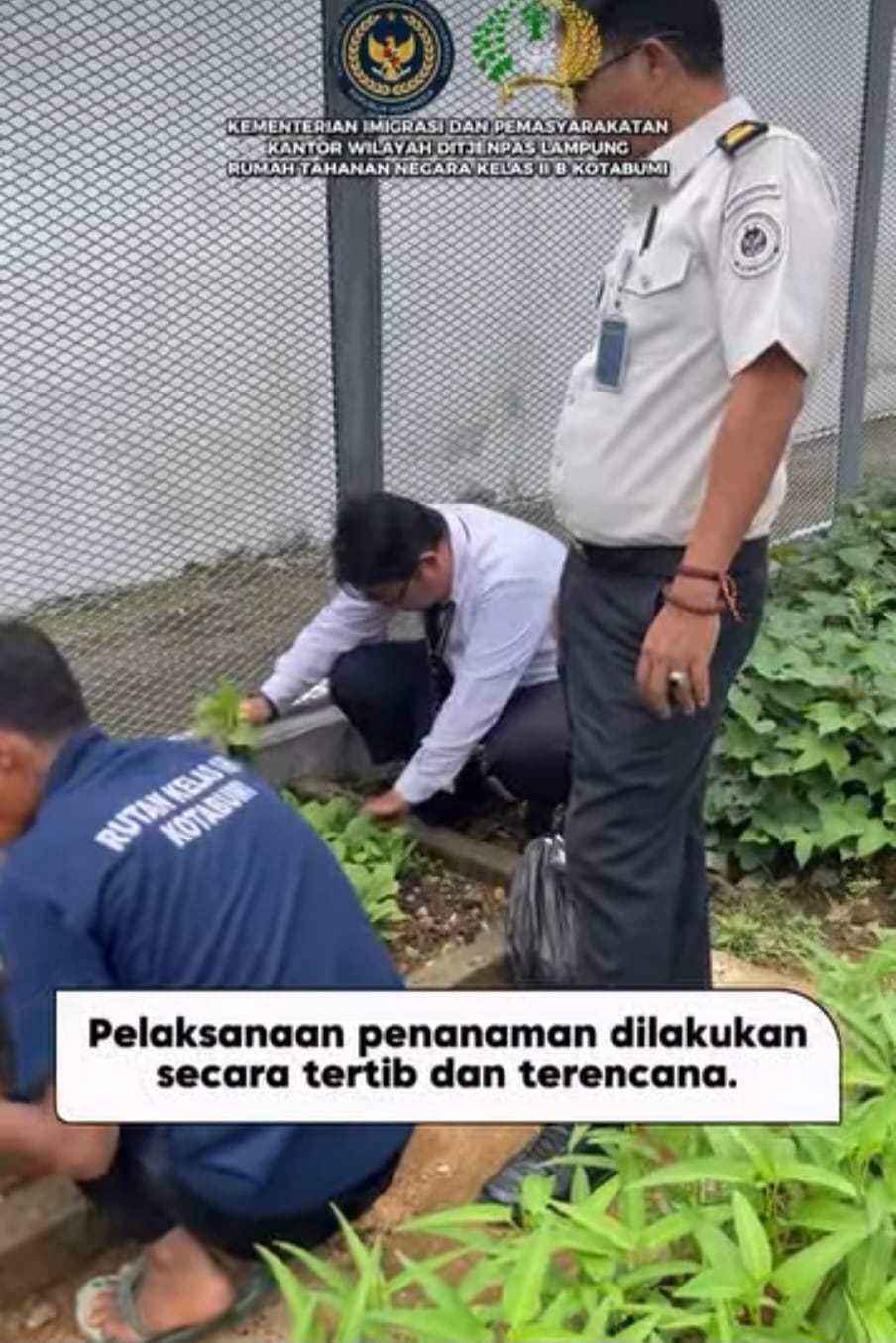 Rutan Kelas II B Kotabumi Terus Berinovasi Galakan Swasembada Pangan