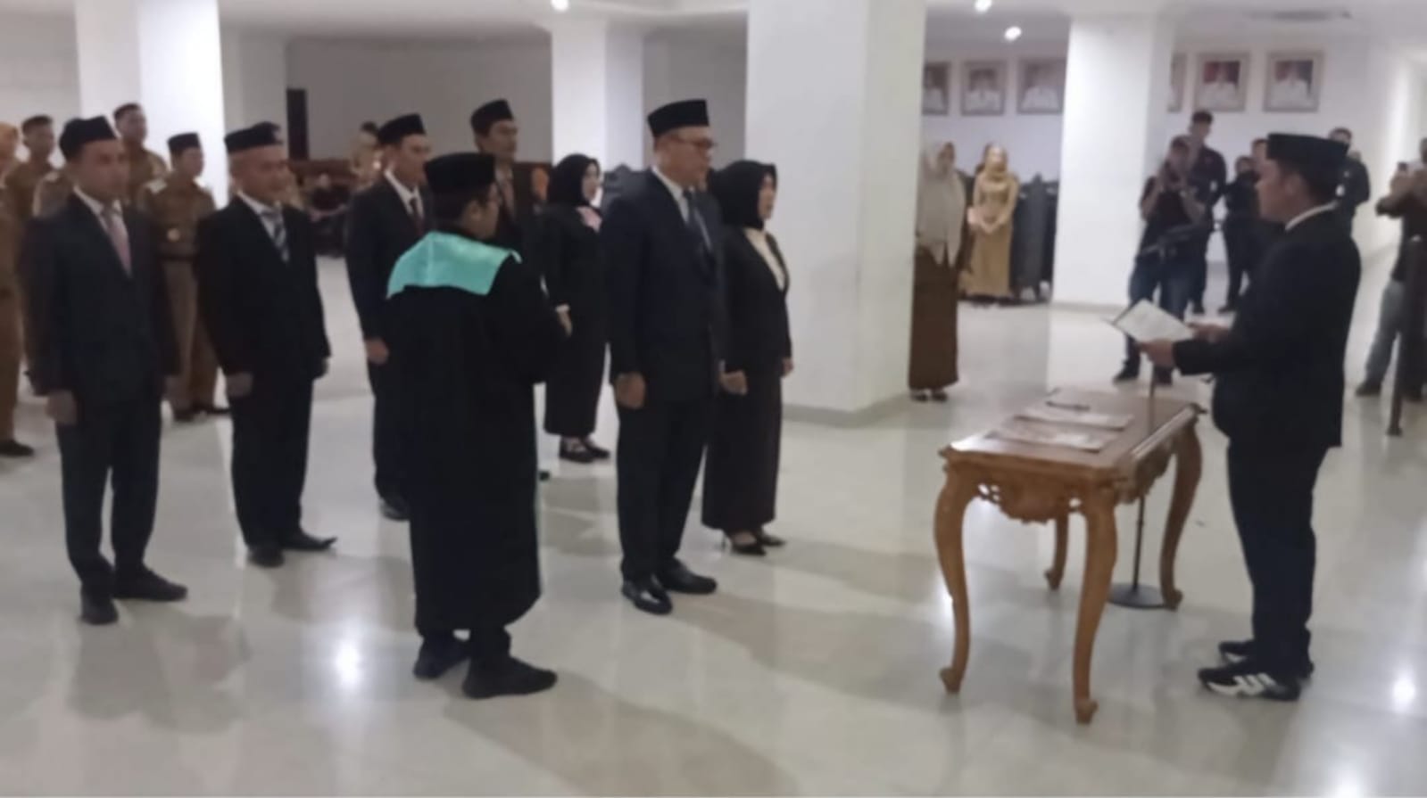 Tujuh Pejabat Pimpinan Tinggi Pratama Resmi Dilantik, Ini Kata Bupati Pesisir Barat 