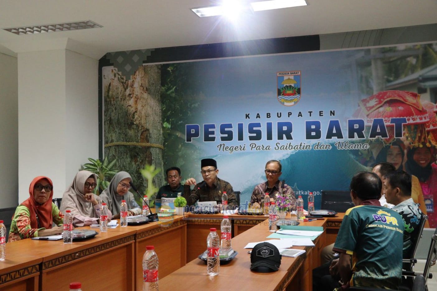 Sekda Pesisir Barat Bersyukur, Usai Rakor Virtual Bersama Staf Kepresidenan RI