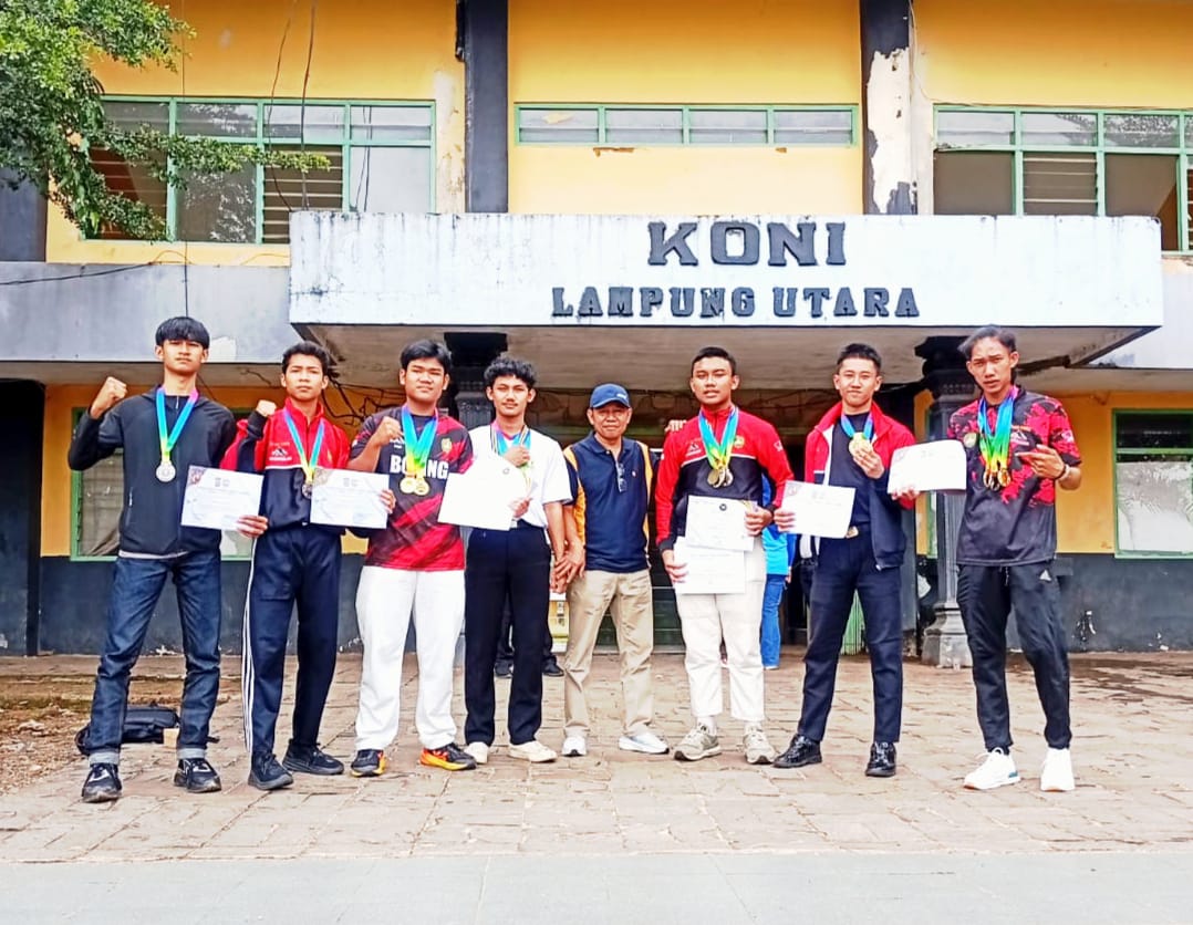 Atlet Tinju Lampung Utara Boyong Belasan Mendali Kejuaraan Kapolresta Cup 2026