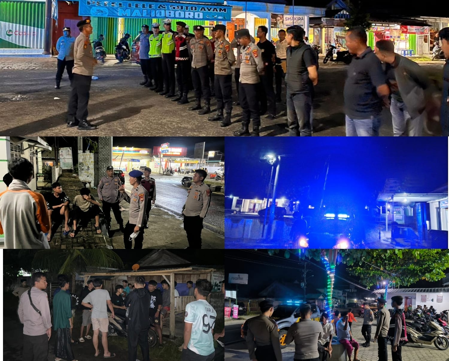 Jaga Kamtibmas Tetap Kondusif, Polres Pesisir Barat Gencar Patroli KRYD Selama Bulan Ramadhan 