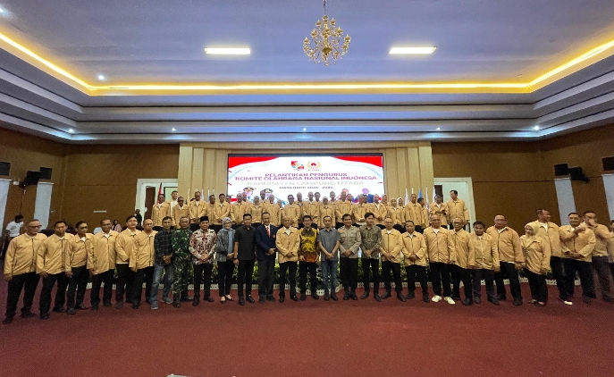 Pengurus KONI Lampung Utara Periode 2026-2030 Resmi Dilantik