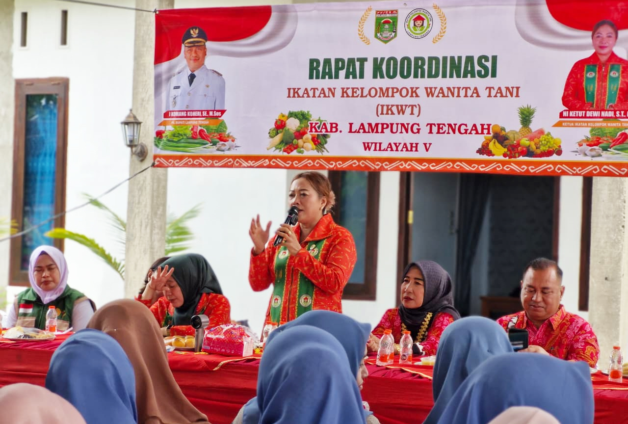 3K: Jurus Jitu Ni Ketut Dewi Nadi Sejahterakan Wanita Tani Lamteng