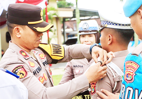 Komitmen Tanpa Kompromi, Polres Lamteng Bidik 9 Pelanggaran Fatal di Jalur Lintas