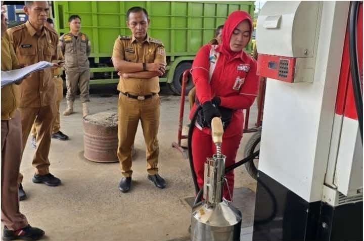 Disperindag Way Kanan Pastikan SPBU Beroperasi dengan Jujur dan Transparan
