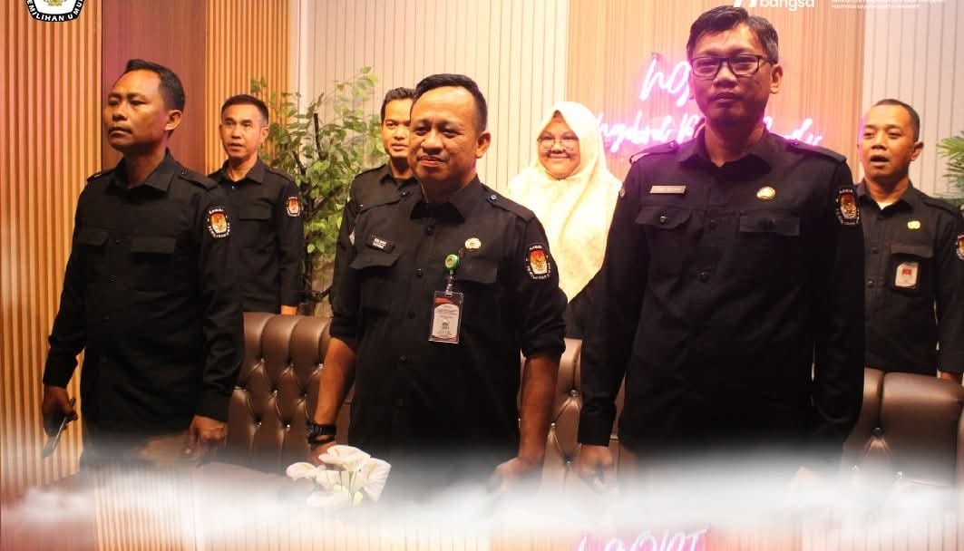 Sekretariat KPU Way Kanan Ikuti Rapat Persiapan Anggaran 2026