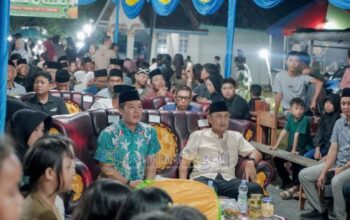 Bupati Pesisir Barat Hadiri Kakiceran di Pekon Kuripan