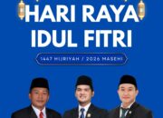 DPRD Pesisir Barat Mengucapkan Selamat Merayakan Hari Raya Idul Fitri 1447 Hijriah