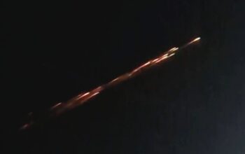 Bukan Meteor Juga bukan Rudal, Ini Kata Ahli Astronomi Lampung