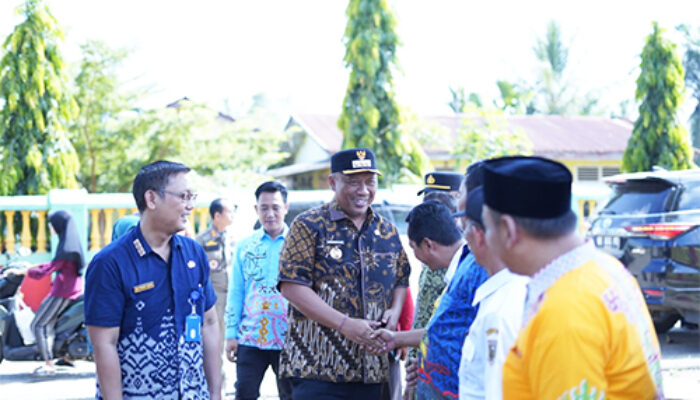 Plt. Bupati Lamteng Resmikan Program Way Sambayan di Way Pengubuan