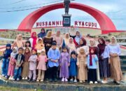 PAUD SKB Way Kanan Ajarkan Anak-anak Berbagi, Berbagi Takjil di Bundaran Ryacudu
