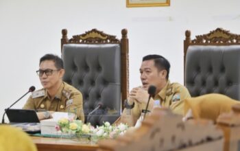 Bapperida Ekspos Kegiatan dan Penyampaian Laporan Dihadapan Bupati